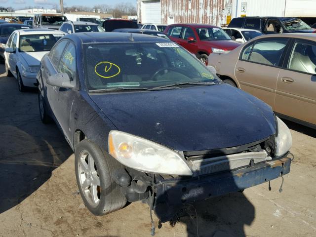 1G2ZG57N184153612 - 2008 PONTIAC G6 BASE BLUE photo 1