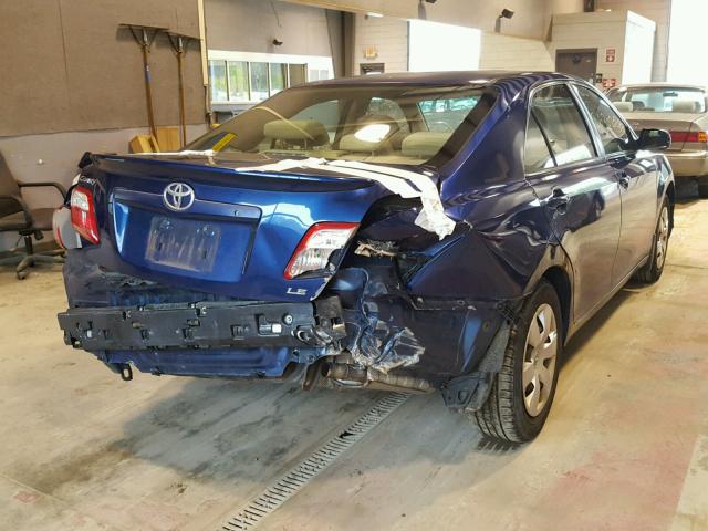 JTNBE46KX73042691 - 2007 TOYOTA CAMRY NEW BLUE photo 4