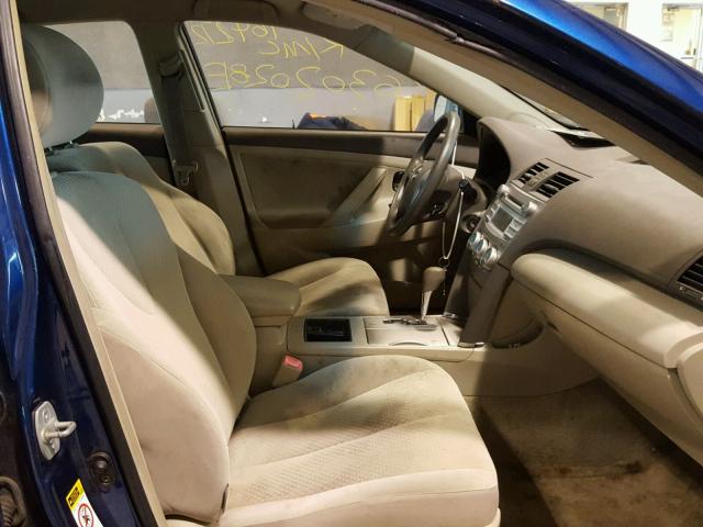 JTNBE46KX73042691 - 2007 TOYOTA CAMRY NEW BLUE photo 5