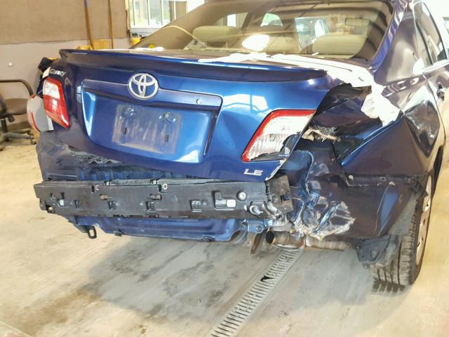 JTNBE46KX73042691 - 2007 TOYOTA CAMRY NEW BLUE photo 9