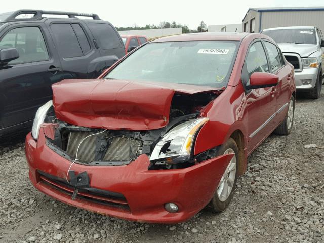 3N1AB6AP1CL740762 - 2012 NISSAN SENTRA 2.0 RED photo 2