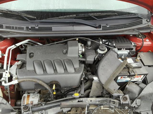 3N1AB6AP1CL740762 - 2012 NISSAN SENTRA 2.0 RED photo 7