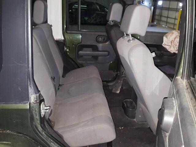 1J4GA59107L107847 - 2007 JEEP WRANGLER S GREEN photo 6