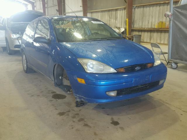 3FAFP31351R184455 - 2001 FORD FOCUS ZX3 BLUE photo 1