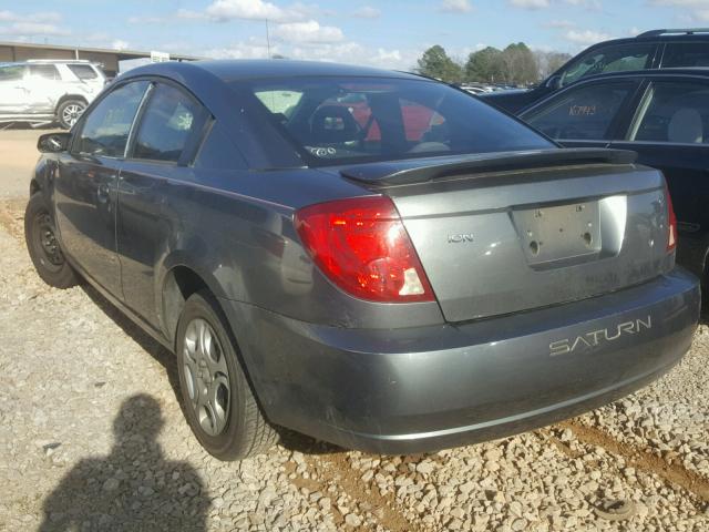 1G8AN12F25Z179944 - 2005 SATURN ION LEVEL GRAY photo 3