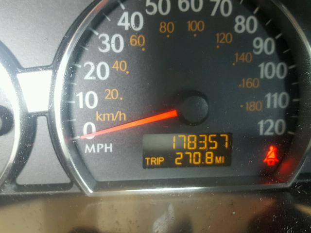 1G8AN12F25Z179944 - 2005 SATURN ION LEVEL 灰色 照片 8