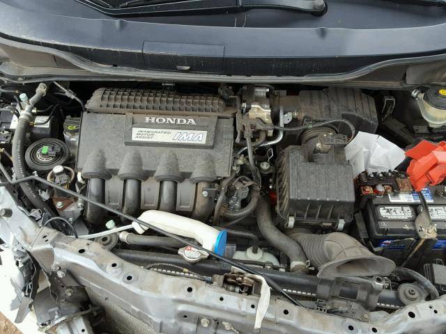 JHMZE2H76AS016259 - 2010 HONDA INSIGHT EX GRAY photo 7