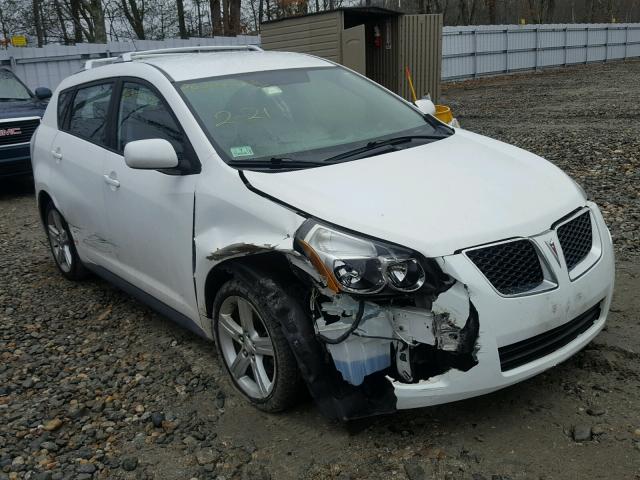 5Y2SP670X9Z400024 - 2009 PONTIAC VIBE WHITE photo 1