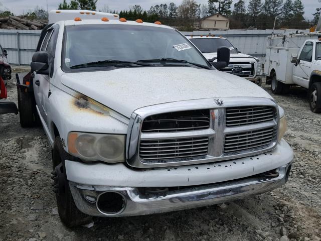 3D7MA48C33G793594 - 2003 DODGE RAM 3500 S WHITE photo 1