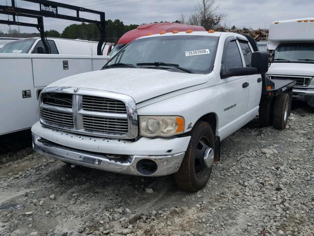 3D7MA48C33G793594 - 2003 DODGE RAM 3500 S WHITE photo 2