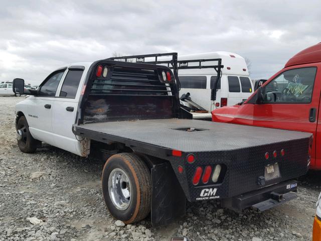 3D7MA48C33G793594 - 2003 DODGE RAM 3500 S WHITE photo 3