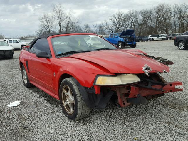 1FAFP44473F408111 - 2003 FORD MUSTANG RED photo 1