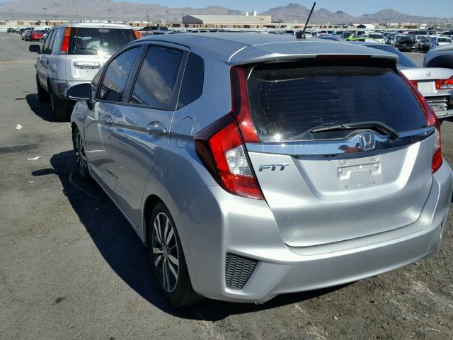 3HGGK5H86FM708938 - 2015 HONDA FIT EX SILVER photo 3