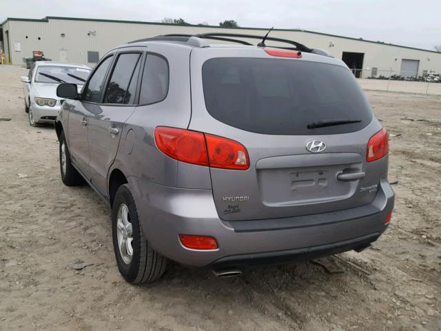 5NMSG73D87H049159 - 2007 HYUNDAI SANTA FE G GRAY photo 3