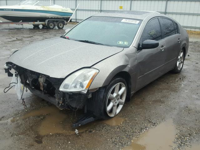 1N4BA41EX4C891867 - 2004 NISSAN MAXIMA SE GRAY photo 2