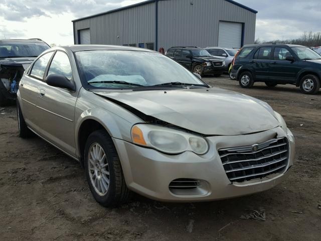 1C3EL46X06N179908 - 2006 CHRYSLER SEBRING TAN photo 1