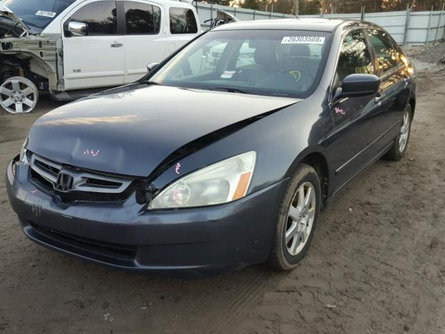 1HGCM66555A070376 - 2005 HONDA ACCORD EX GRAY photo 2