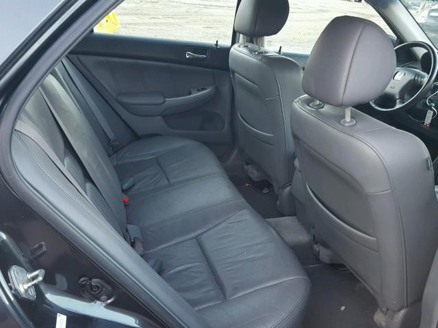 1HGCM66555A070376 - 2005 HONDA ACCORD EX GRAY photo 6