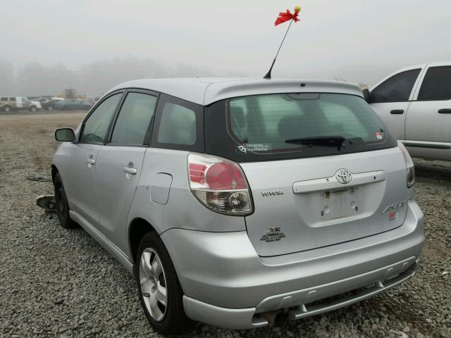 2T1KR32E86C601390 - 2006 TOYOTA COROLLA MA SILVER photo 3