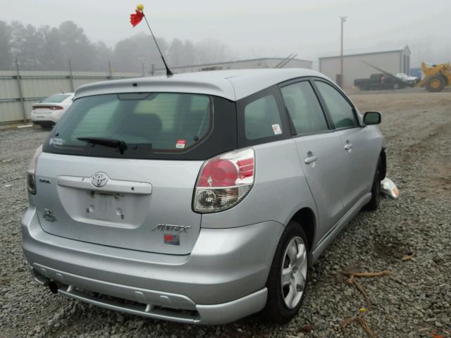 2T1KR32E86C601390 - 2006 TOYOTA COROLLA MA SILVER photo 4