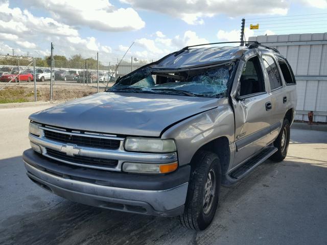 1GNEC13V72R297445 - 2002 CHEVROLET TAHOE C150 GOLD photo 2