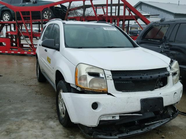 2CNDL13F886041635 - 2008 CHEVROLET EQUINOX LS WHITE photo 1