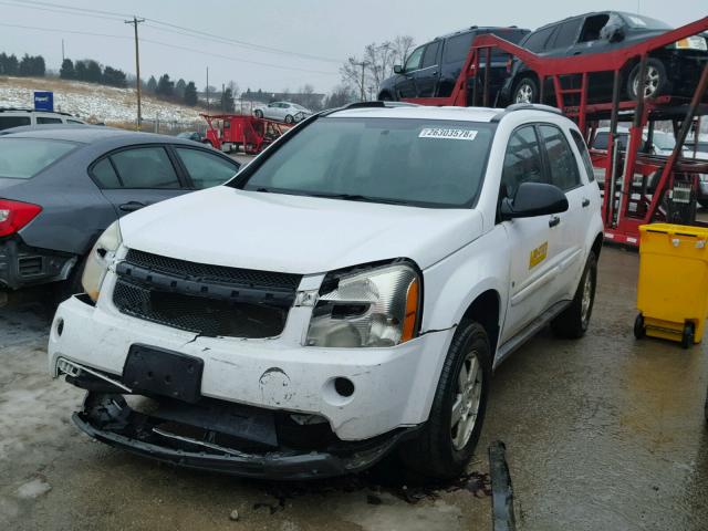 2CNDL13F886041635 - 2008 CHEVROLET EQUINOX LS WHITE photo 2