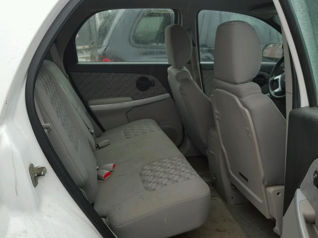 2CNDL13F886041635 - 2008 CHEVROLET EQUINOX LS WHITE photo 6