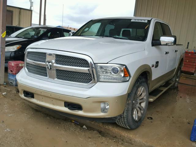 1C6RR7PT8ES299908 - 2014 RAM 1500 LONGH TWO TONE photo 2