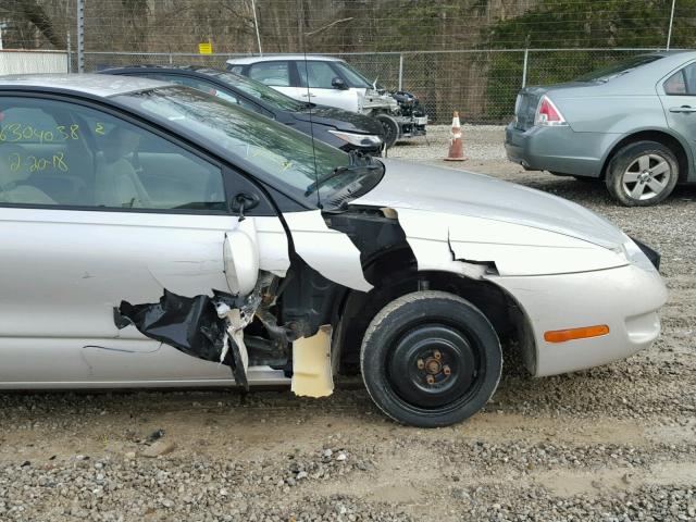 1G8ZY1279YZ109008 - 2000 SATURN SC2 SILVER photo 9