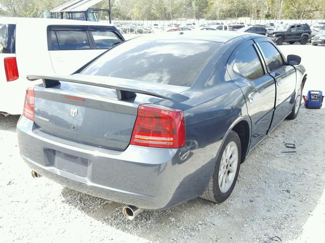 2B3KA43R37H865270 - 2007 DODGE CHARGER SE GRAY photo 4