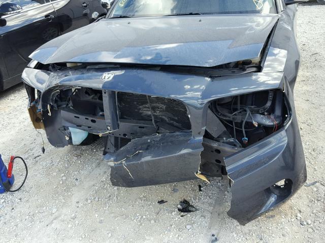 2B3KA43R37H865270 - 2007 DODGE CHARGER SE GRAY photo 9