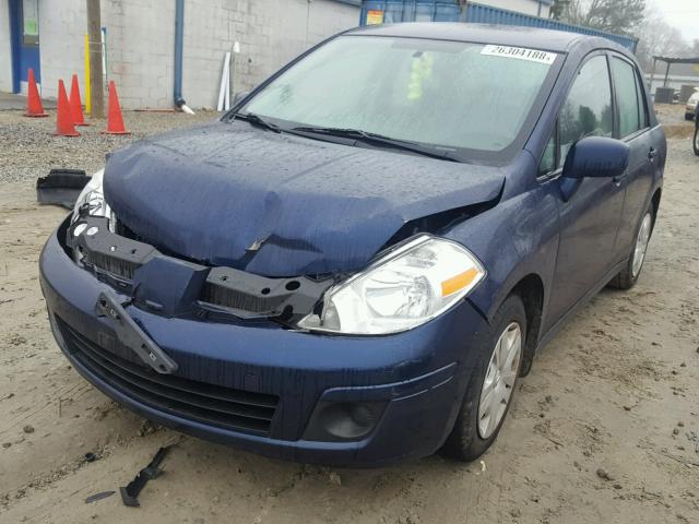 3N1BC1AP9BL453964 - 2011 NISSAN VERSA S BLUE photo 2