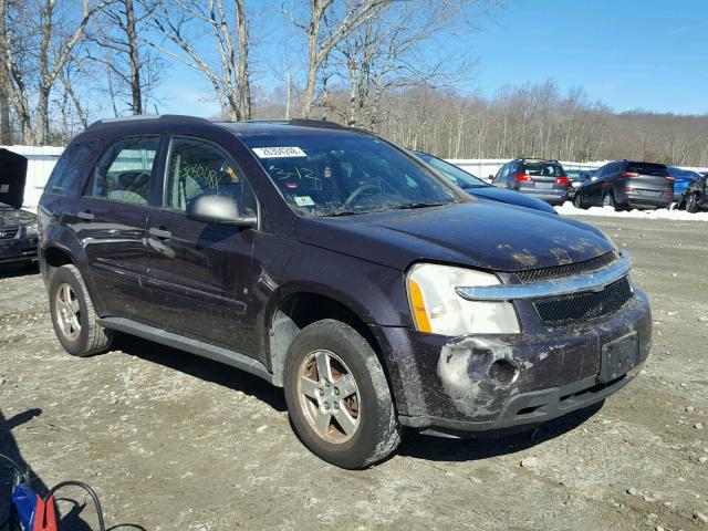 2CNDL23F476067332 - 2007 CHEVROLET EQUINOX LS PURPLE photo 1