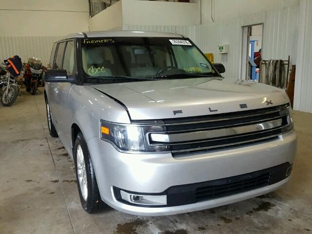 2FMGK5C83EBD09938 - 2014 FORD FLEX SEL Արծաթագույն լուսանկար 1