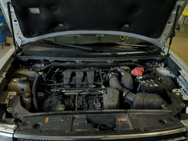 2FMGK5C83EBD09938 - 2014 FORD FLEX SEL Արծաթագույն լուսանկար 7