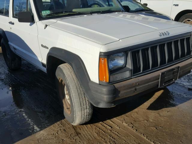 1J4FT27P0SL532196 - 1995 JEEP CHEROKEE S WHITE photo 9