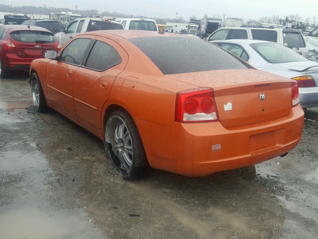 2B3CA3CV1AH273613 - 2010 DODGE CHARGER SX ORANGE photo 3