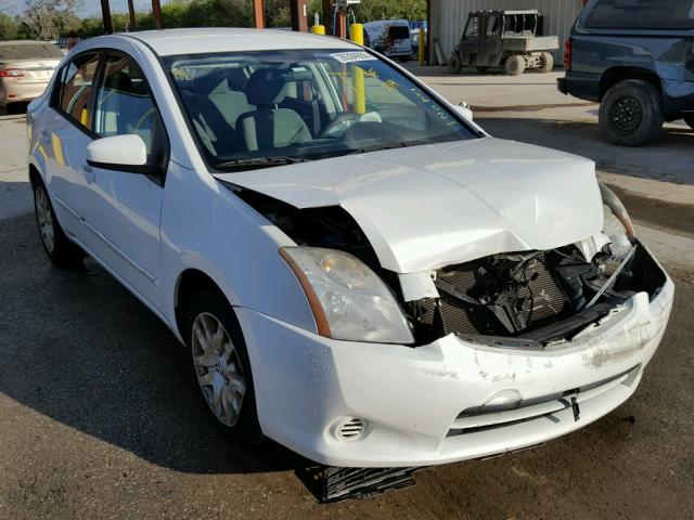 3N1AB6AP9BL663797 - 2011 NISSAN SENTRA 2.0 WHITE photo 1