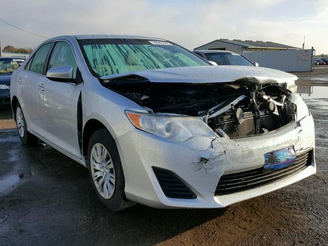 4T4BF1FK8CR162334 - 2012 TOYOTA CAMRY BASE SILVER photo 1