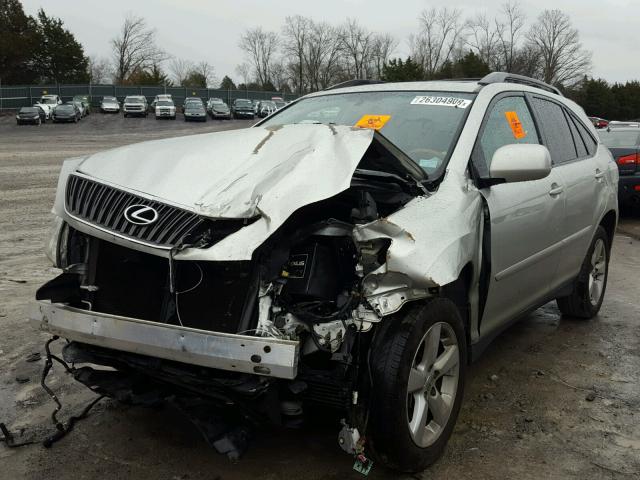 2T2GA31U05C022023 - 2005 LEXUS RX 330 SILVER photo 2