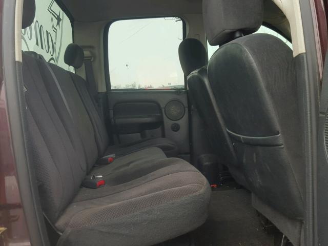 3D7KU28C84G123379 - 2004 DODGE RAM 2500 S MAROON photo 6