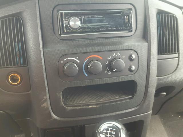 3D7KU28C84G123379 - 2004 DODGE RAM 2500 S MAROON photo 9