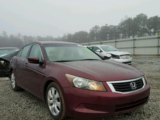 1HGCP2F84AA185751 - 2010 HONDA ACCORD EXL BURGUNDY photo 1