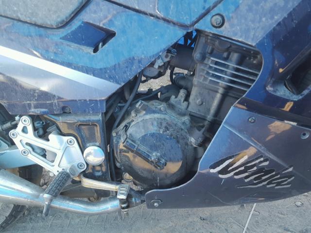 JKAEXMF194DA07467 - 2004 KAWASAKI EX250 F BLUE photo 7