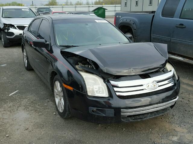 3FAHP081X7R121839 - 2007 FORD FUSION SEL BLACK photo 1