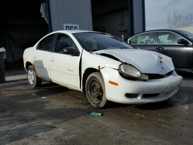 1P3ES46C8YD781962 - 2000 PLYMOUTH NEON BASE 白色 照片 1