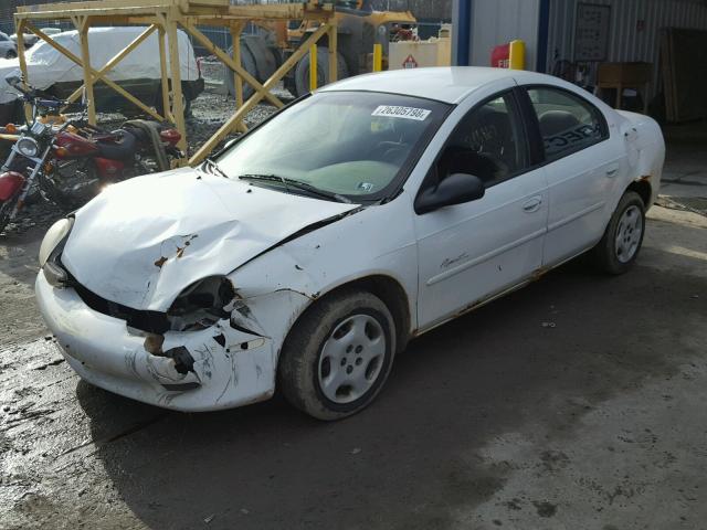 1P3ES46C8YD781962 - 2000 PLYMOUTH NEON BASE 白色 照片 2