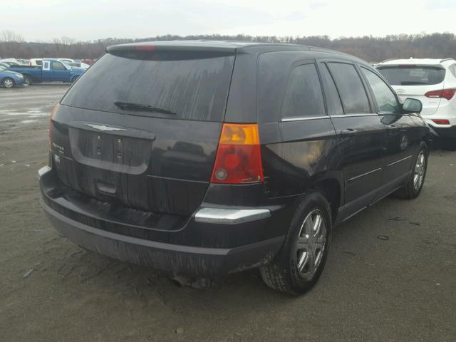 2C4GM68415R572835 - 2005 CHRYSLER PACIFICA T BLACK photo 4