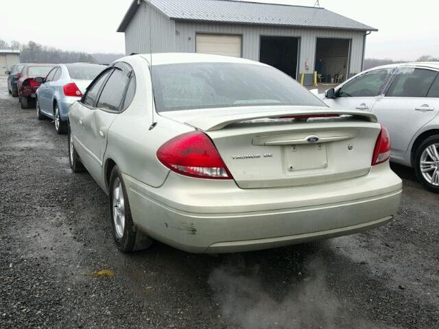 1FAFP53U04A127581 - 2004 FORD TAURUS SE BEIGE photo 3